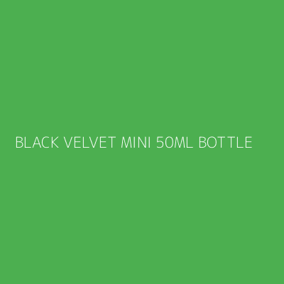 Product BLACK VELVET MINI 50ML BOTTLE