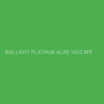 Product BUD LIGHT PLATINUM ALUM 160Z 8PK