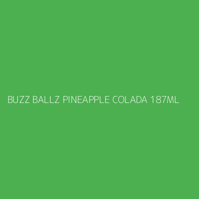 Product BUZZ BALLZ PINEAPPLE COLADA 187ML