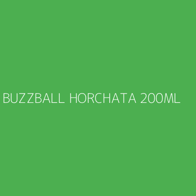 Product BUZZBALL HORCHATA 200ML