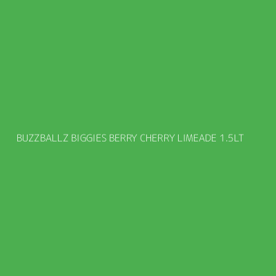 Product BUZZBALLZ BIGGIES BERRY CHERRY LIMEADE 1.5LT