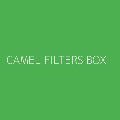 Product CAMEL FILTERS BOX