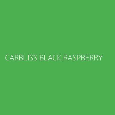 Product CARBLISS BLACK RASPBERRY