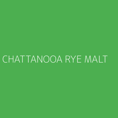 Product CHATTANOOA RYE MALT