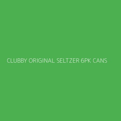 Product CLUBBY ORIGINAL SELTZER 6PK CANS