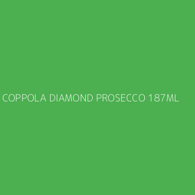 Product COPPOLA DIAMOND PROSECCO 187ML