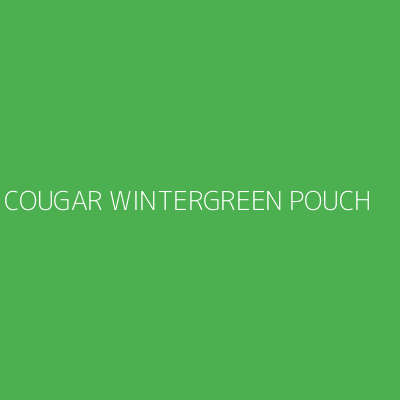 Product COUGAR WINTERGREEN POUCH