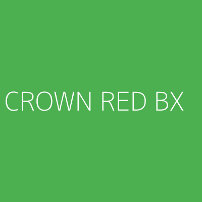 Product CROWN RED BX