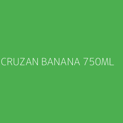 Product CRUZAN BANANA 750ML