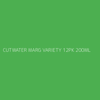Product CUTWATER MARG VARIETY 12PK 200ML