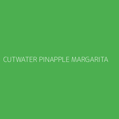 Product CUTWATER PINAPPLE MARGARITA
