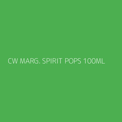 Product CW MARG. SPIRIT POPS 100ML 