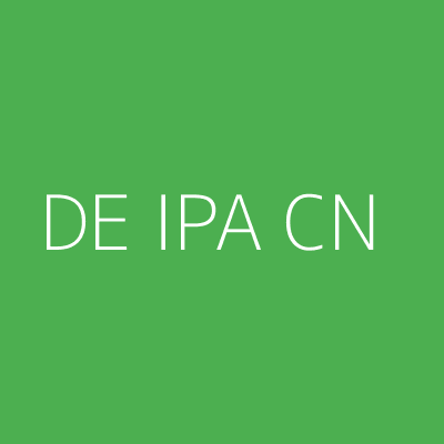 Product DE IPA CN