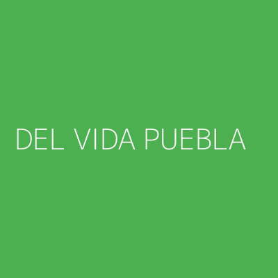 Product DEL VIDA PUEBLA