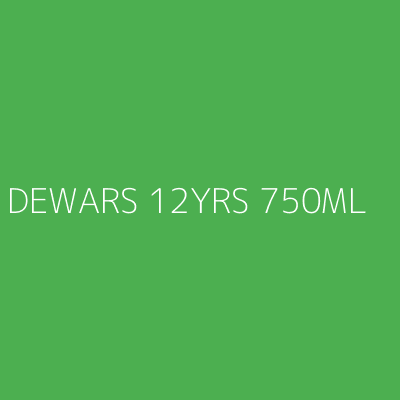 Product DEWARS 12YRS 750ML