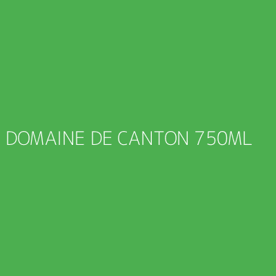Product DOMAINE DE CANTON 750ML