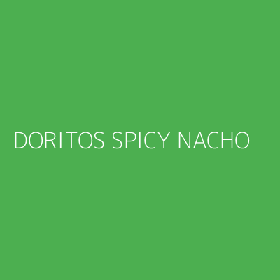 Product DORITOS SPICY NACHO