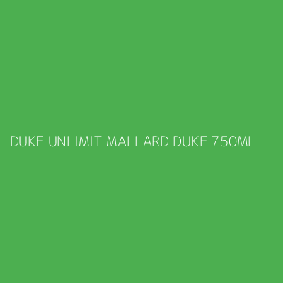 Product DUKE UNLIMIT MALLARD DUKE 750ML
