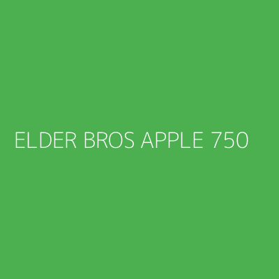 Product ELDER BROS APPLE 750