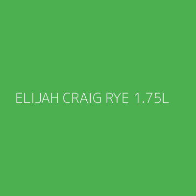 Product ELIJAH CRAIG RYE 1.75L