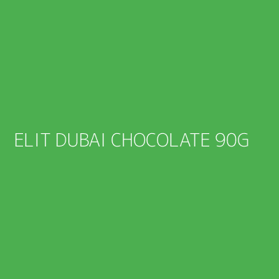 Product ELIT DUBAI CHOCOLATE 90G