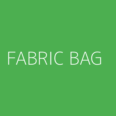 Product FABRIC BAG