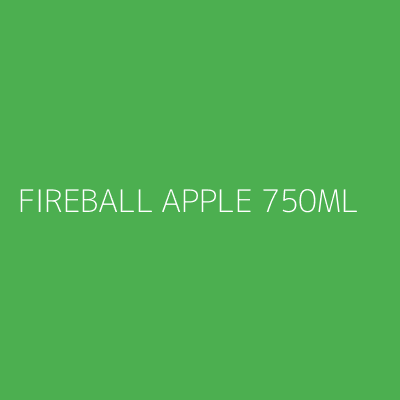 Product FIREBALL APPLE 750ML