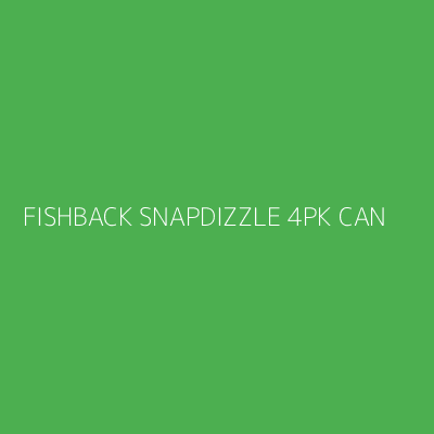 Product FISHBACK SNAPDIZZLE 4PK CAN