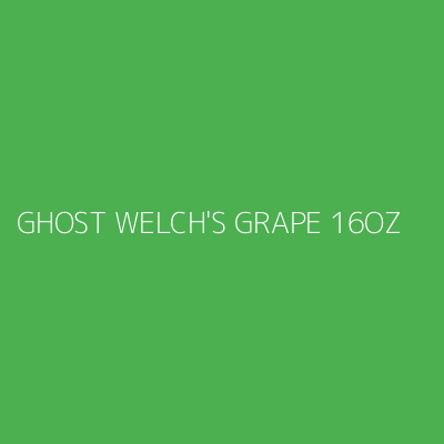 Product GHOST WELCH'S GRAPE 16OZ