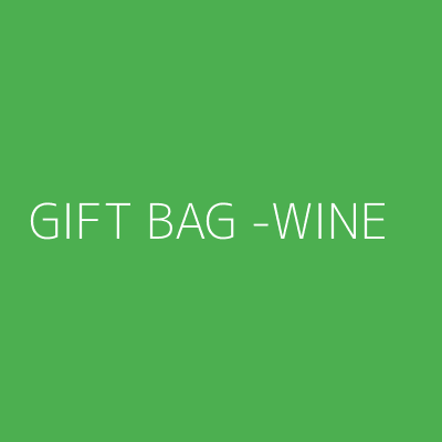 Product GIFT BAG -WINE