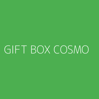 Product GIFT BOX COSMO