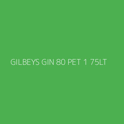 Product GILBEYS GIN 80 PET 1 75LT