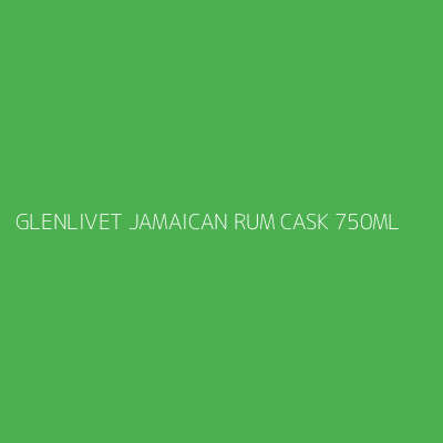 Product GLENLIVET JAMAICAN RUM CASK 750ML