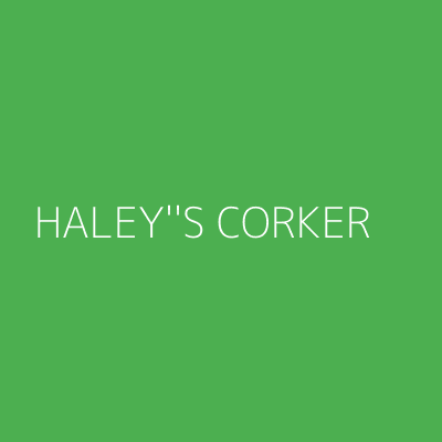 Product HALEY''S CORKER 