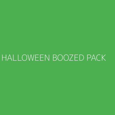Product HALLOWEEN BOOZED PACK