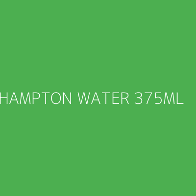 Product HAMPTON WATER 375ML