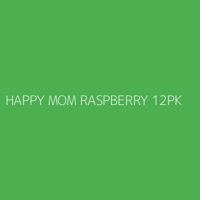 Product HAPPY MOM RASPBERRY 12PK