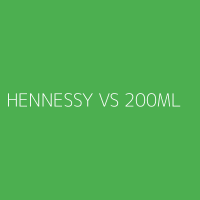 Product HENNESSY VS 200ML