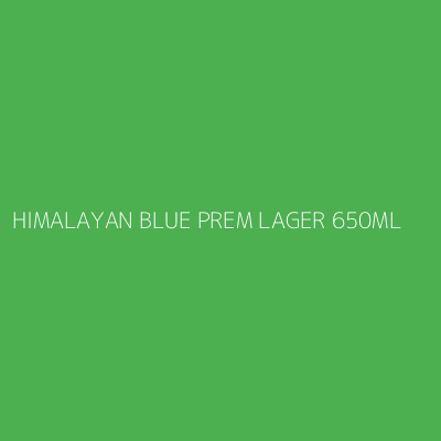 Product HIMALAYAN BLUE PREM LAGER 650ML