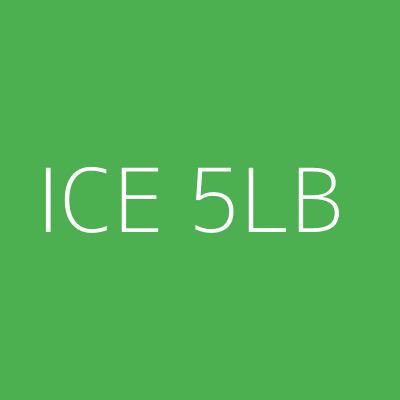Product ICE 5LB