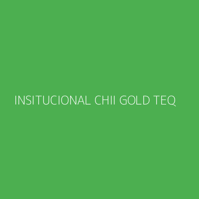 Product INSITUCIONAL CHII GOLD TEQ