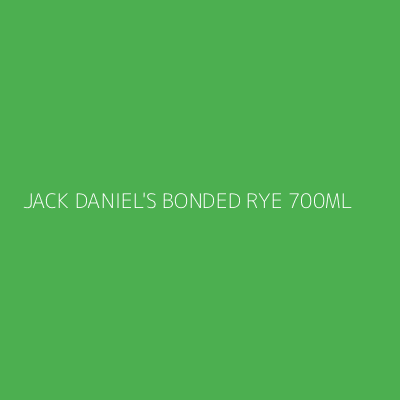 Product JACK DANIEL'S BONDED RYE 700ML
