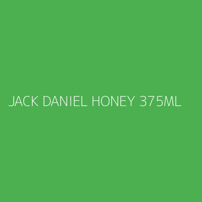 Product JACK DANIEL HONEY 375ML