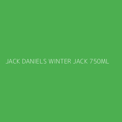 Product JACK DANIELS WINTER JACK 750ML