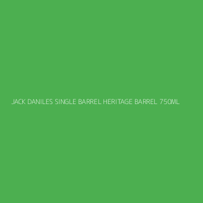 Product JACK DANILES SINGLE BARREL HERITAGE BARREL 750ML