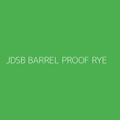 Product JDSB BARREL PROOF RYE