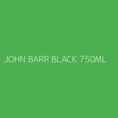 Product JOHN BARR BLACK 750ML