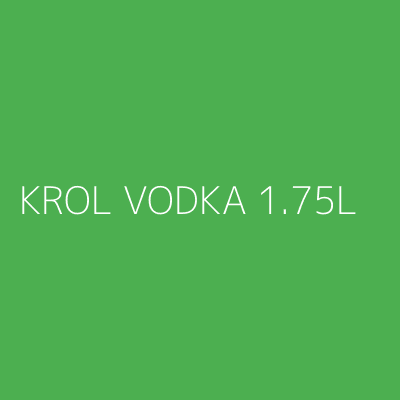 Product KROL VODKA 1.75L