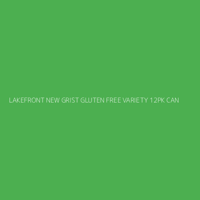 Product LAKEFRONT NEW GRIST GLUTEN FREE VARIETY 12PK CAN