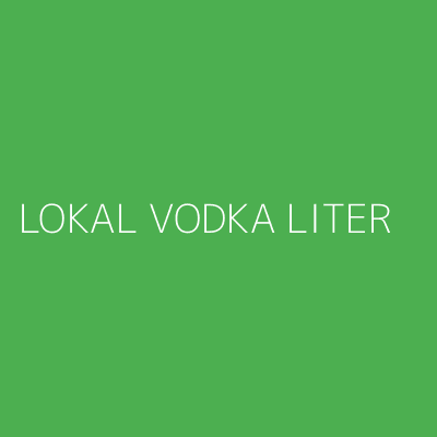 Product LOKAL VODKA LITER